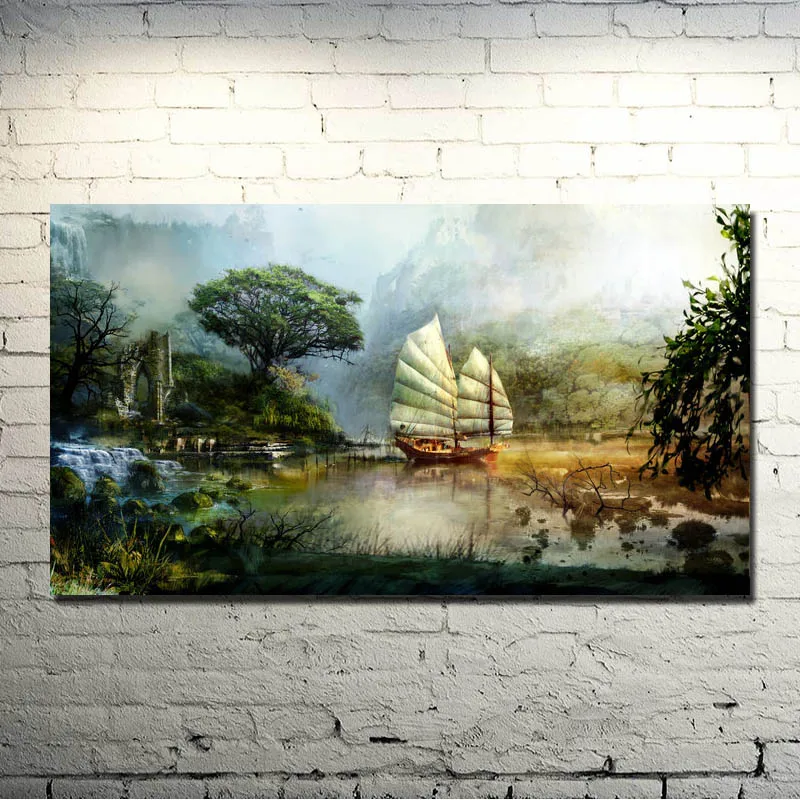 

Guild Wars 2 Game Art Silk Poster Print 13x24 24x43 inches Pictures For Bedroom Living Room Decor 007