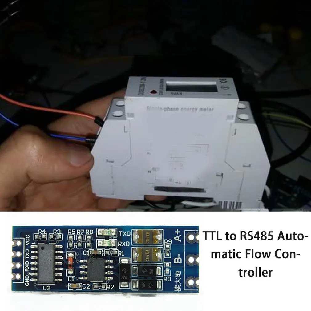 S485 к ttl модулю ttl к RS485 преобразователь сигнала 3 в 5,5 В изолированный одиночный чип последовательный порт UART Модуль промышленного образца