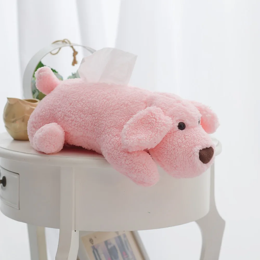 Miaoowa 1pc 40cm Cartoon Plush Teddy Dog Toy Cute Car Tissue Box Stuffed Animal Dog Paper Sleeve Roll Home Office Decor Gift Miaoowa 1pc 40cm Cartoon Plush Teddy Dog Toy Cute Car Tissue Box Stuffed Animal Dog Paper Sleeve Roll Home Office Decor Gift