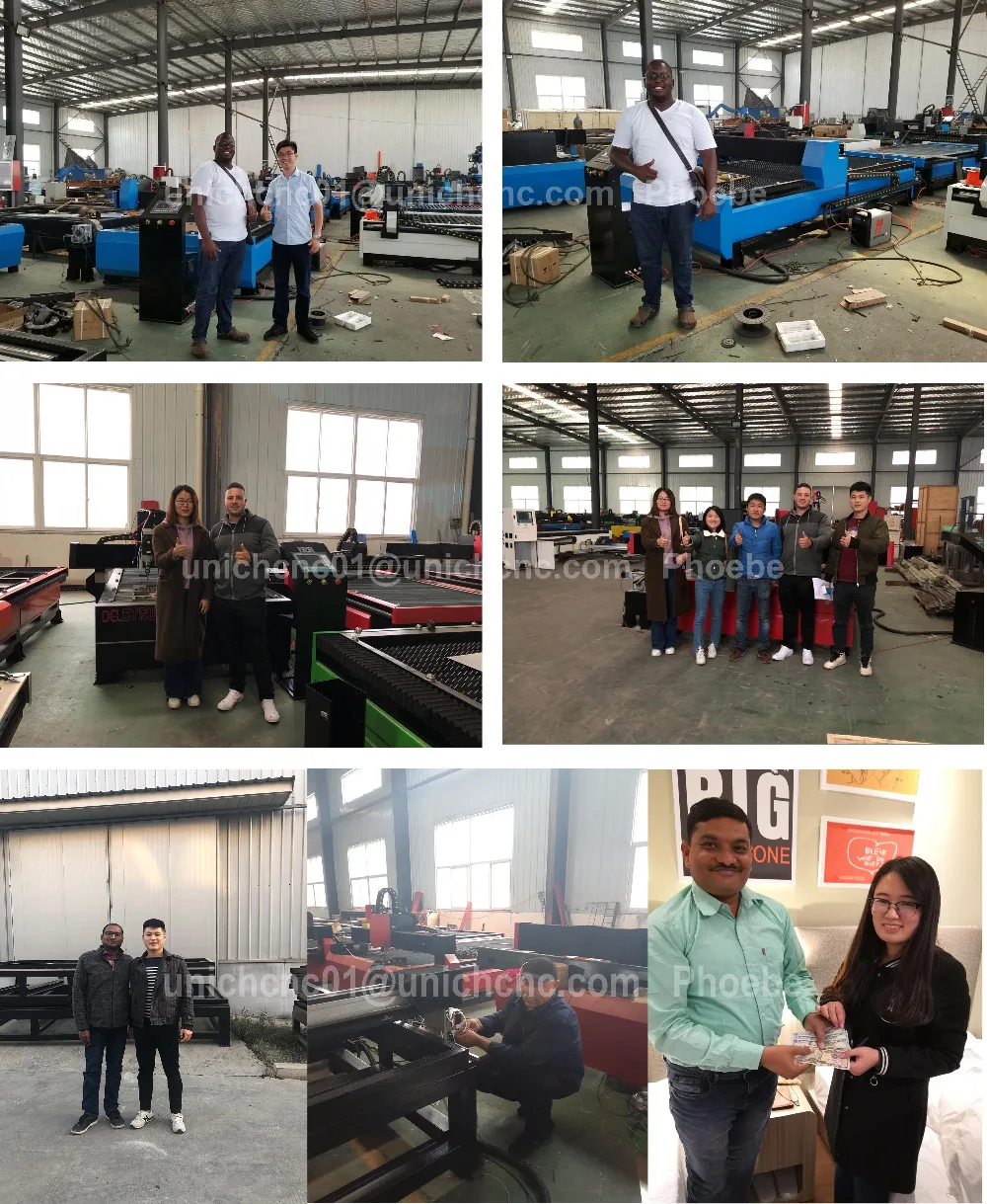 cnc plasma machine customer