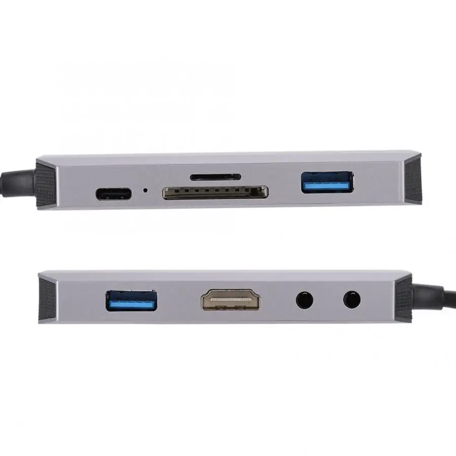Адаптер ACASIS 9 в 1 Type C док-станция концентратор конвертер с USB 3 0 TF/SD кардридером |