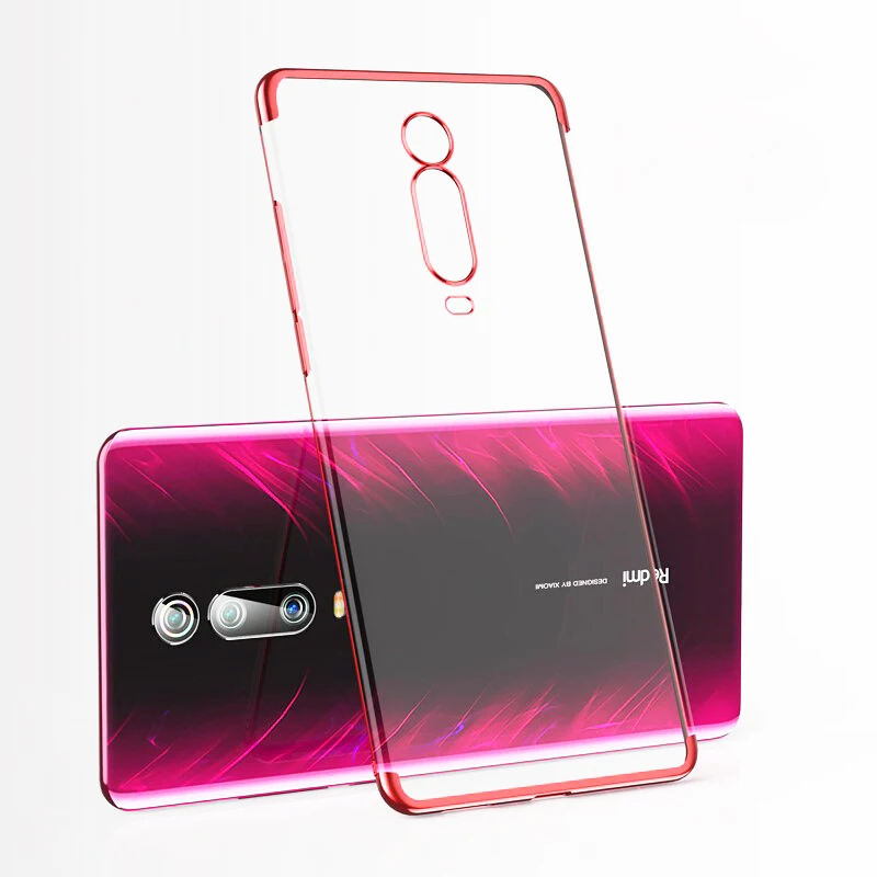 

For Xiaomi Mi 9t Case Plating Soft Clear Phone Cover For Xiaomi Redmi K20 Pro TPU Silicone Cases For Xiaomi mi9t mi9t pro Case