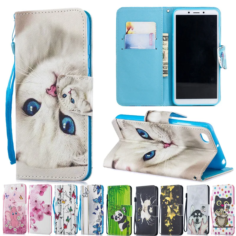 

Leather Case For Xiaomi Redmi Go Case Flip Cover Wallet Book Phone Case For Xiaomi Redmi Go RedmiGo Card Holder Bag Coque Funda