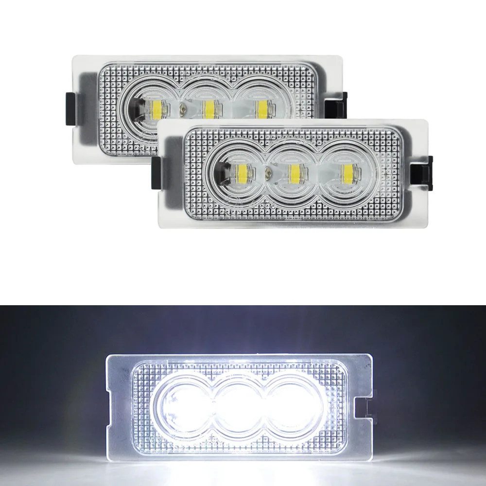 

2PCS x LED License Number Lamp for Edge 2007-2014 For Escape 2008-2012 For Mercury Mariner 2008-2011