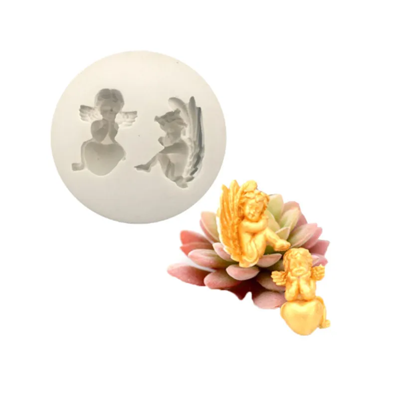 Angel Baby Silicone Mold Chocolate Candy Molds Fondant Cake Decorating