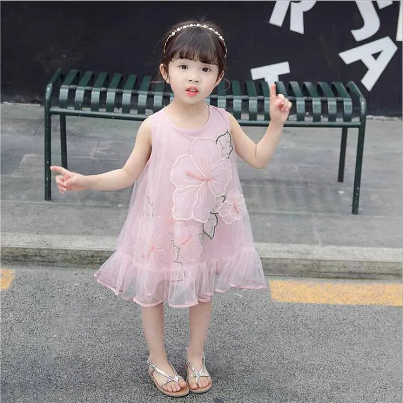 

Vintage Flower Girls Dress for Wedding Evening Children Princess Party Pageant Long Gown Kids Dresses for Girls Formal Clothes