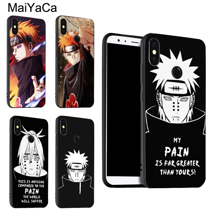 Чехол с рисунком аниме Наруто Акацуки боль для POCO X3 F2 чехол Red mi Note 9 Pro 8 7 8T 9S 9A 9C Mi 10