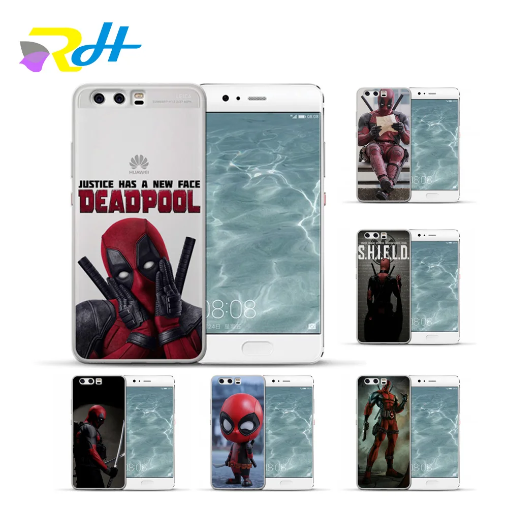 Чехол для Huawei honor 6A 6X 9 чехол телефона Deadpool Y5 II 2018 2017 Y6II Y6 Pro Y7 Etui|Чехлы-накладки| |