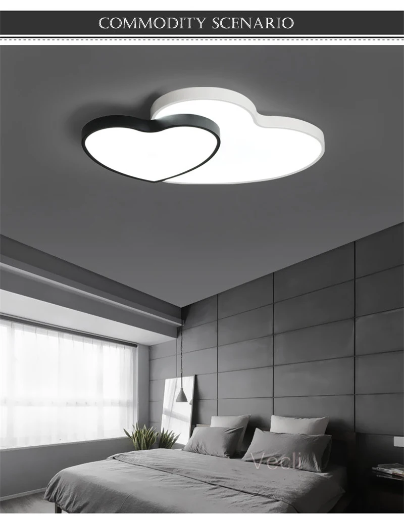 Preto branco estrela lua quarto luz de