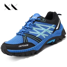 Мужская обувь для бега размера плюс 39-45, дышащие уличные спортивные беговые кроссовки из сетчатого материала, Кроссовки zapatillas hombre, обувь для прогулок