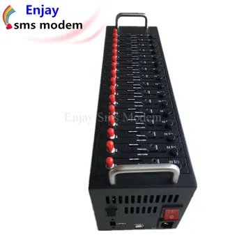

Bulk SMS modem Q2406A 16 Ports GSM SMS Modem Pool GPRS Modem for Wavecom Module USB AT Commands Imei change option