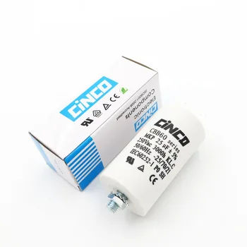 

25MFD 250VAC CBB60 Motor Run Capacitors Polypropylene Film Ac 250V 220V Water Pump electrical Capasitor engine 25uf 25mf