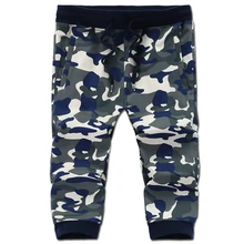 Большие размеры L, XXL 4XL 5XL 6XL 7XL 8XL хлопок с эластичной талией Шорты Мужчины Камуфляж Короткие брюки хип-хоп