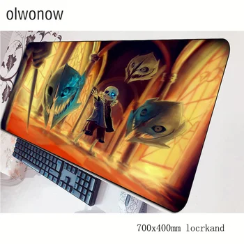 

undertale mousepad 700x400x3mm gaming mouse pad big gamer mat anime computer desk padmouse keyboard thick large play mats