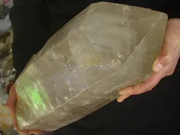 

27.7LB NATURAL PHANTOM GHOST Layers of Pyramids Inclusion QUARTZ CRYSTAL POINT Original