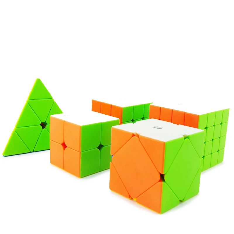 

2x2x2 3x3x3 4x4x4 5x5x5 Skew Pyramid Professional Speed Magic Cube Base Puzzle Twist Classic Educational Cube Toys For Children