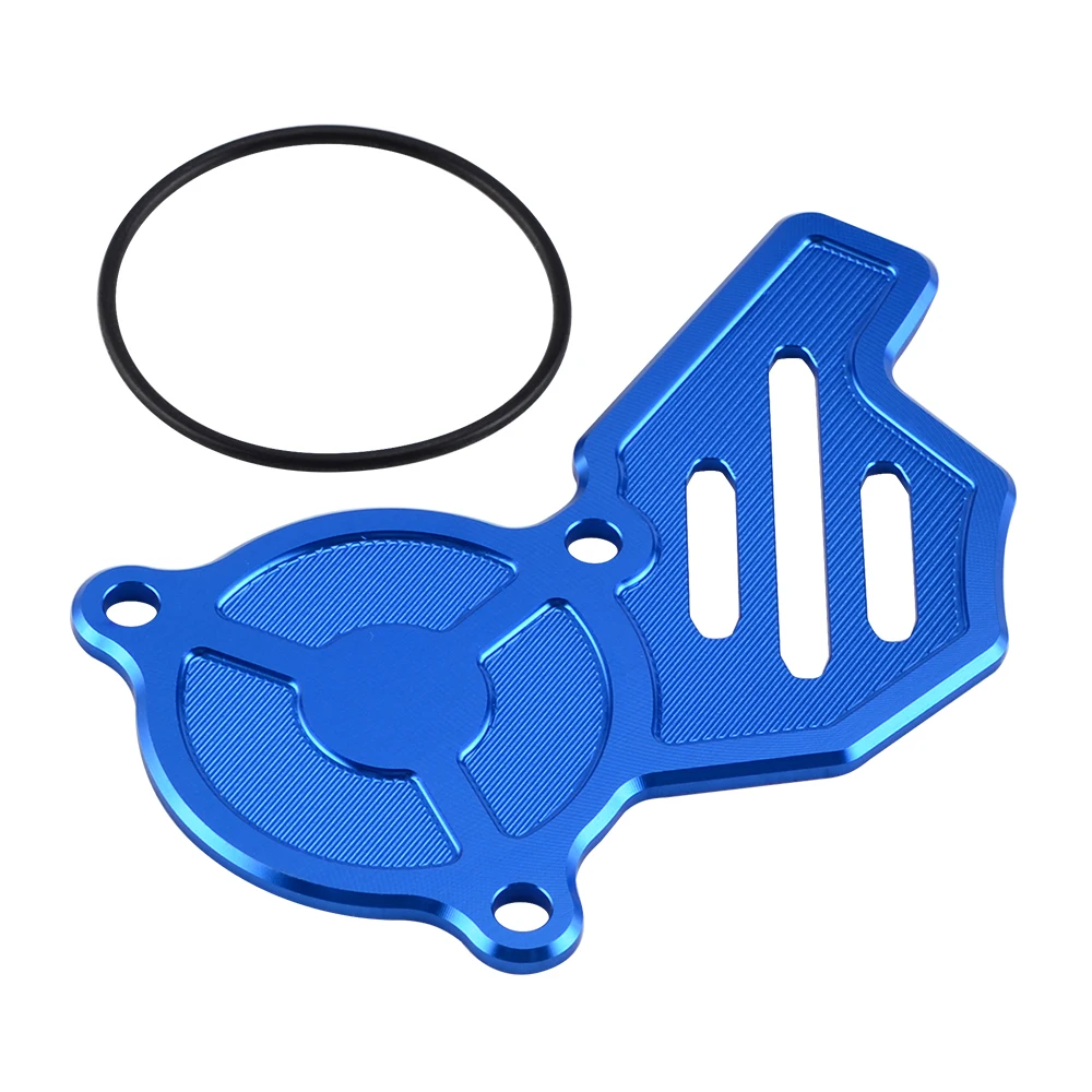 NICECNC CNC Заготовка Левая крышка масляного насоса защита для KTM 450 500 SXF SX F XCF XC EXCF EXC
