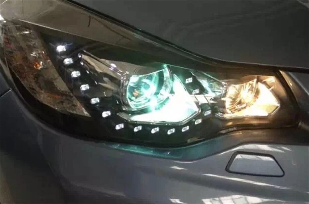 Flash Deal 1Pair Head Lamp For Subaru XV 2012 2013 2014 2015 Headlights LE!   D Headlight Daytime Running Light Bi Xenon Lens Xenon Low Beam!    2