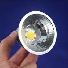 4 шт./лот затемнения удара 7 W AR70 светодиодный лампы для 50 W галогенная лампа, BA15D B15 AC90-240V/DC12V теплый белый CRI 90 кри чип прожектора светодиодный