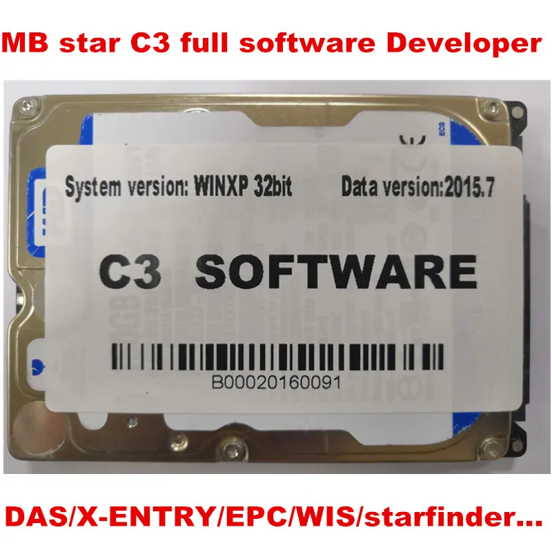 

MB STAR C3 FULL SOFTWARE X-ENTRY Developer DAS activated EPC/WIS/starfinder/PL68 FOR MB Diagnostic Multiplexer Tester SD C3