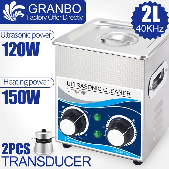 120W 2L Ultrasonic Cleaner Multi Function 40khz 110V/220V Ultrasound