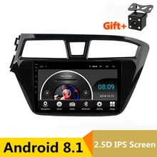 10 “2.5D IPS Android 8.1 Car DVD Multimedia Player GPS per Hyundai elite i20 2015 2016 2017 2018 audio radio stereo di navigazione