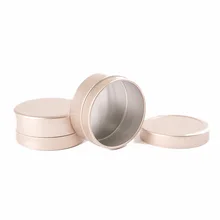 S Aluminum Tea Container Fresh-keeping Sealed Coffee Powder Cans Candle Storage Boxes Portable Travel Tea Bag Organizer
