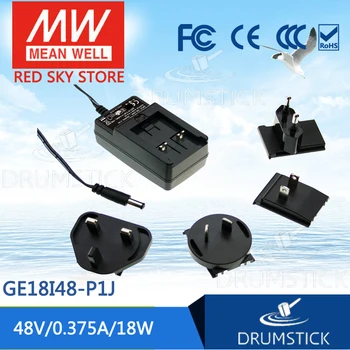 

MEAN WELL GE18I48-P1J 48V 0.375A meanwell GE18I 48V 18W AC-DC Interchangeable Industrial Adaptor