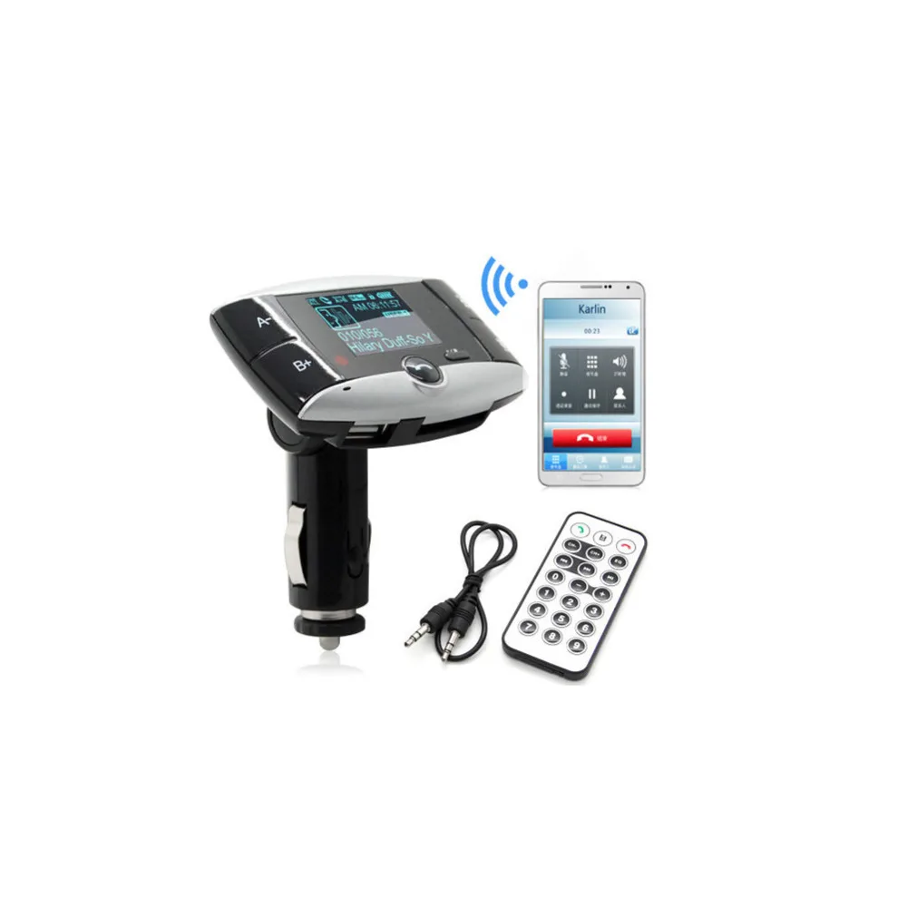 ЖК-дисплей BLUETOOTH HANDSFREE CAR KIT MP3 плеер FM передатчик модулятор SD MMC USB REMOTO MANOS LIBRE |