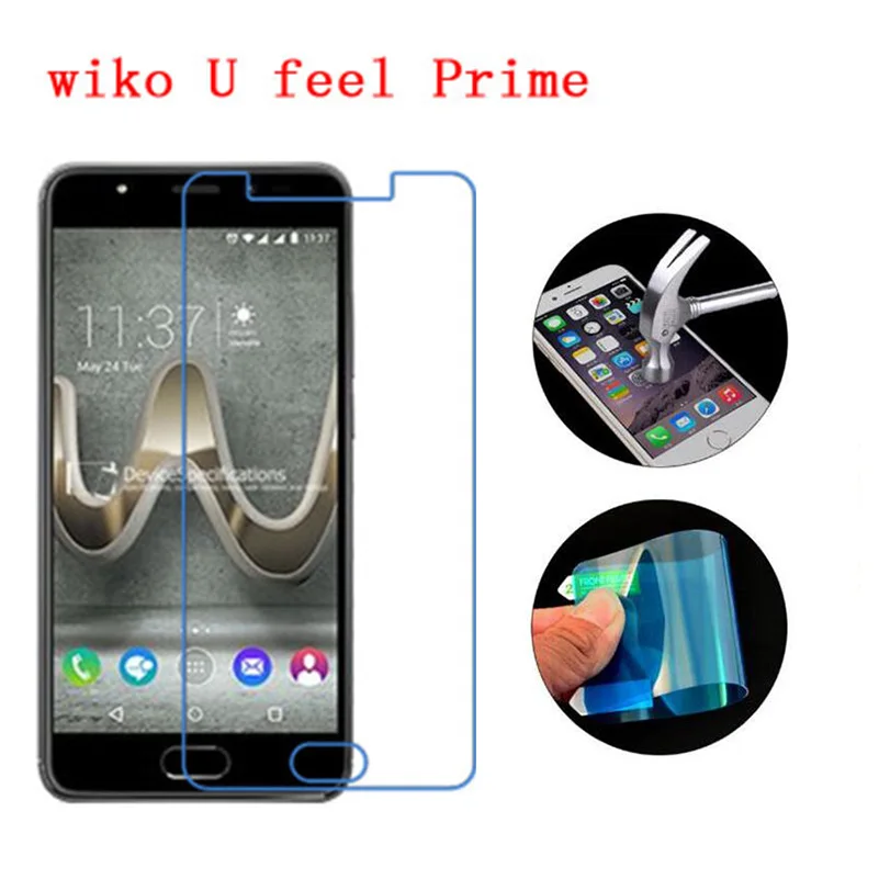 3 шт. для Wiko U feel Prime Защитная Пленка премиум-класса из закаленного стекла мягкая