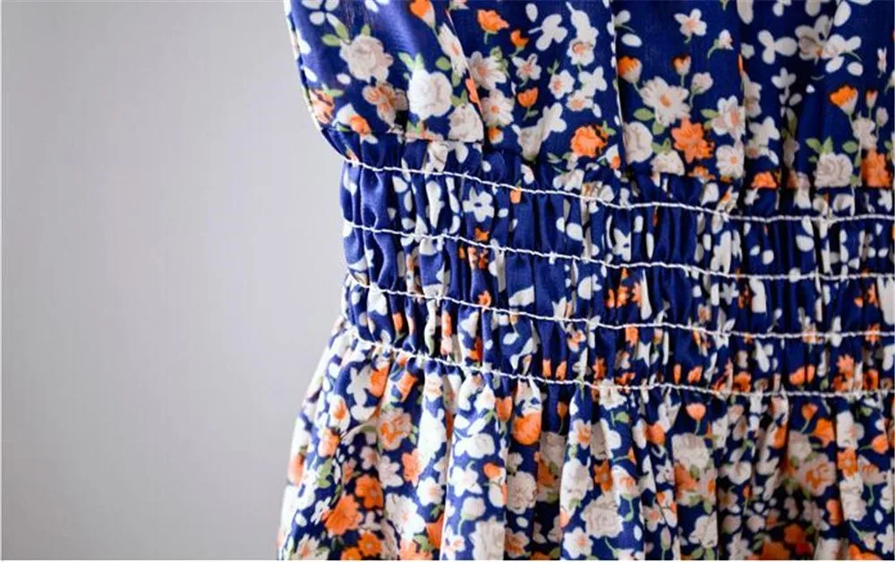 Summer Style Women Dress 2016 Thin Mini O-Neck Sleeveless Short  A Line WOMEN DRESS Plus Size XXL Printed Party Evening Dresses (119)