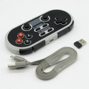 

Type-C Wireless Bluetooth Game Controller Switch for NS Android PS3 Set-top Box TV Computer with Shaft Double Vibrating Handle