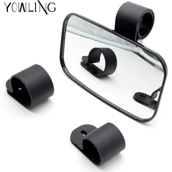 

Rear View Mirror Universal For ATV UTV Off Road Large Adjustable Wide Clear Rear View High Impact Mirror Rearview side Mirrors