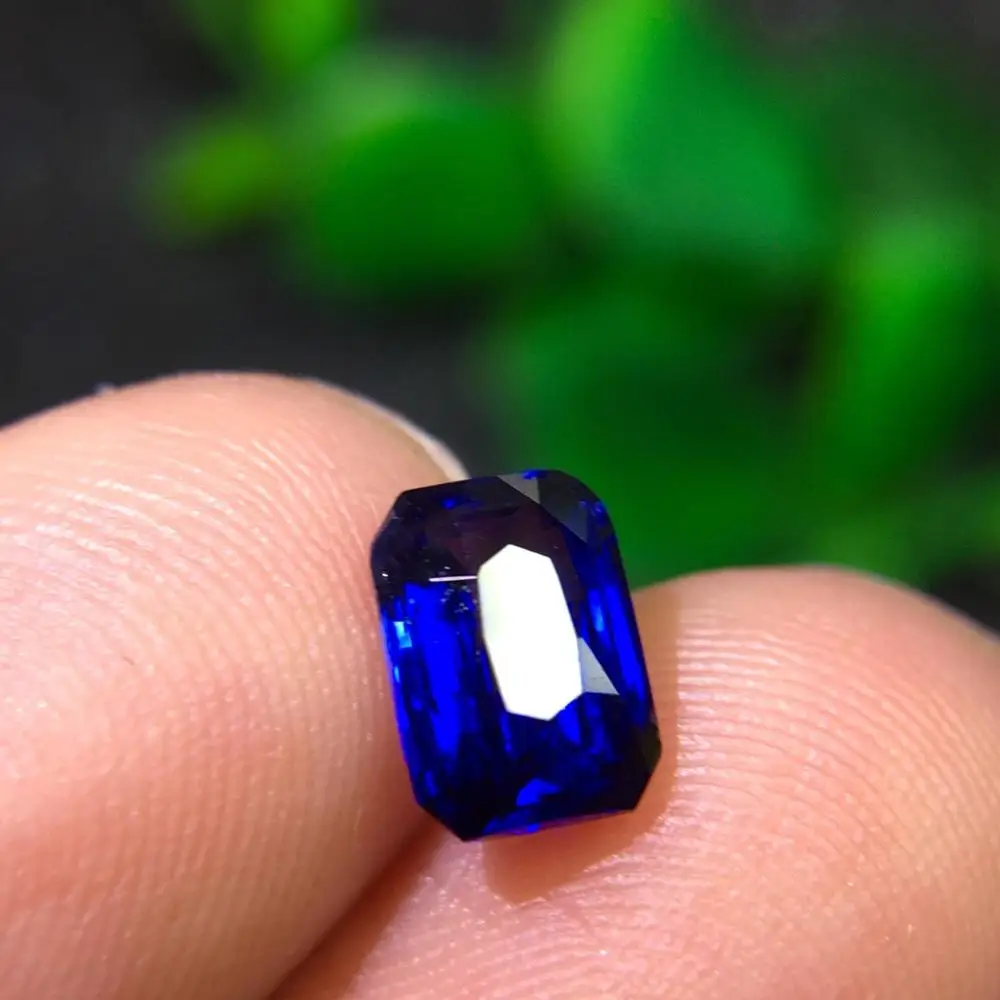 

Blue Sapphire Gemstone 100% Natural Unheat Royal Blue Sapphire Loose Gemstones 1.15ct Loose Stones for Jewelry Making