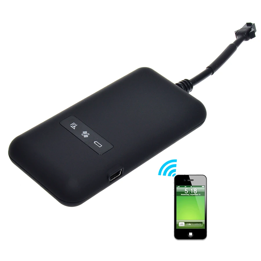 Hot Sale Realtime Car Motorcycle GSM/GPRS/GPS Tracker Quad Band Tracking Device TK110 GPS Locator Google Link Real Time Tracking