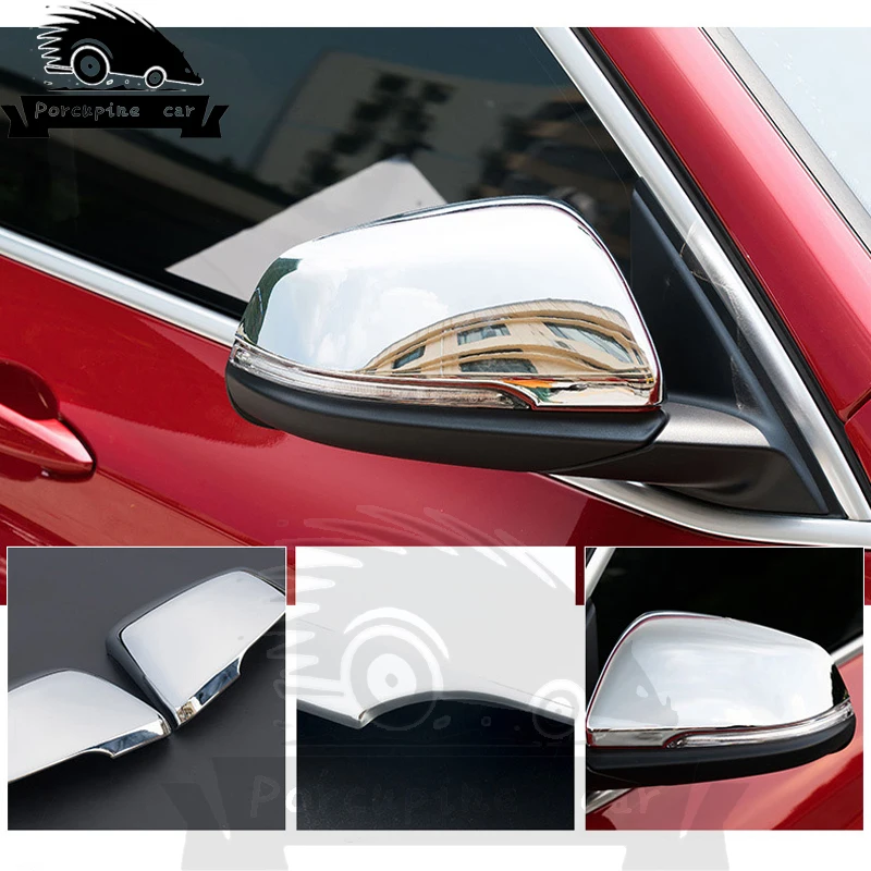 ABS Chrome plated Side Door Cover Rearview Mirror Car Decoration Trim