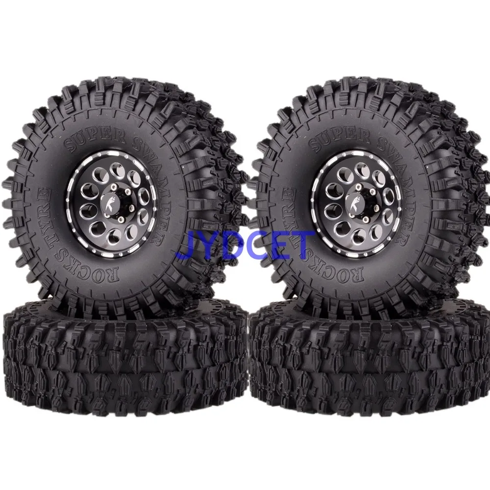 

4P 1.9" Wheel/Rim & 120MM Super Swamper Tyre 1064-7037 For 1/10 RC Rock Crawler