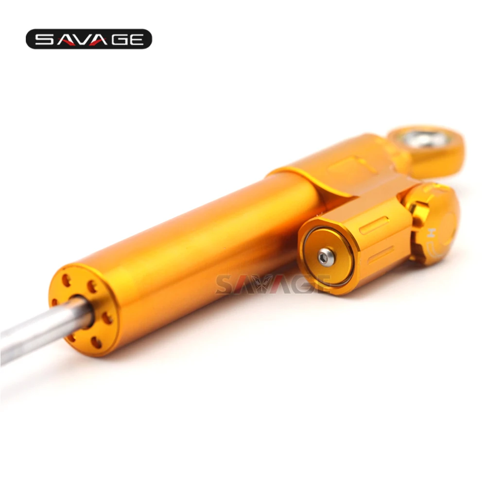 

Universal Motorcycle Steering Damper Stabilizer Adjustable Safety Control For SUZUKI GSXR 600 750 1000 KAWASAKI ZX6R ZX10R NINJA
