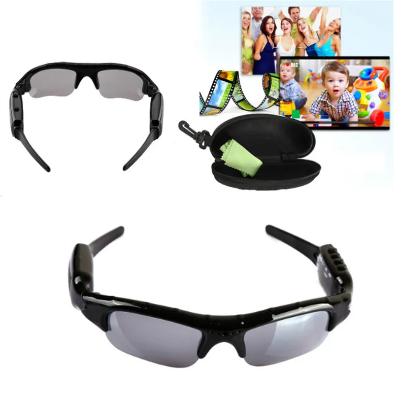 2017 New Digital Video Recorder Camera DV DVR Eyewear Sunglasses Camcorder Recorder Support TF card For