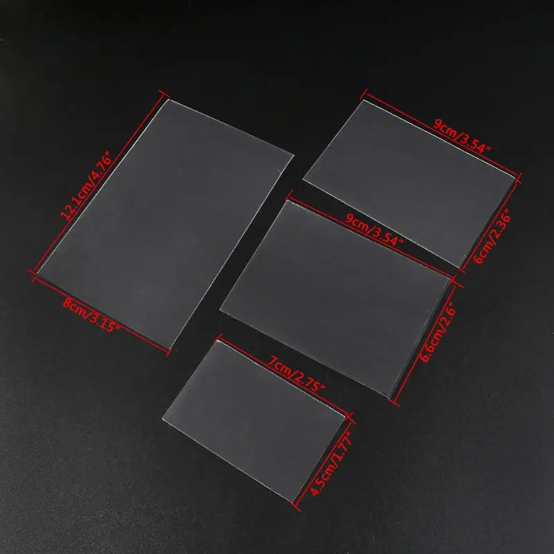 Protector Card Sleeves Magic Board Game Tarot Case Three Kingdoms Poker Cards Protector Multi-size 100Pcs playing card cover playing card holder