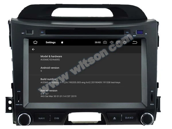 Cheap 8" Android 9.0 Pie OS Car DVD Multimedia Navigation GPS Radio for Kia Sportage (SL) 2010-2016 & Kia Sportage R 2010-2016 4