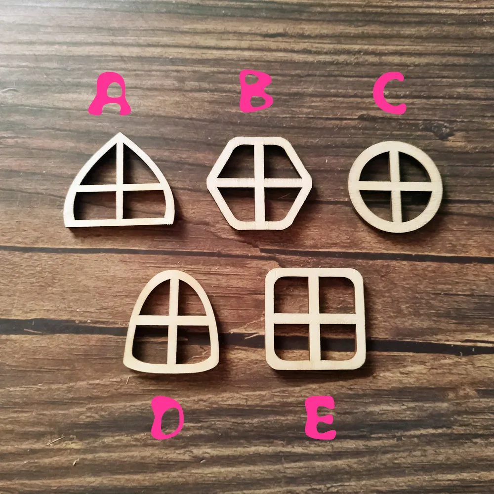 Деревянные окна Феи 10 шт. украшения для дверей феи|ornaments|ornamental decorationornament wood |