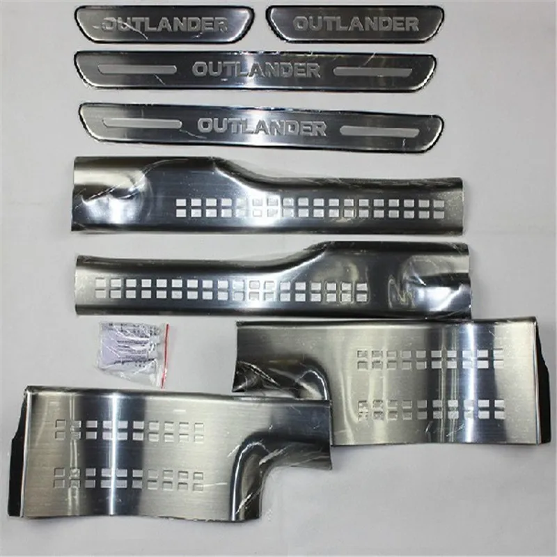 Prix pour En acier inoxydable à l'intérieur externe plat d'usure/seuil de porte pour 2013 mitsubishi outlander samurai Prix pour En acier inoxydable à l'intérieur externe plat d'usure/seuil de porte pour 2013 mitsubishi outlander samurai