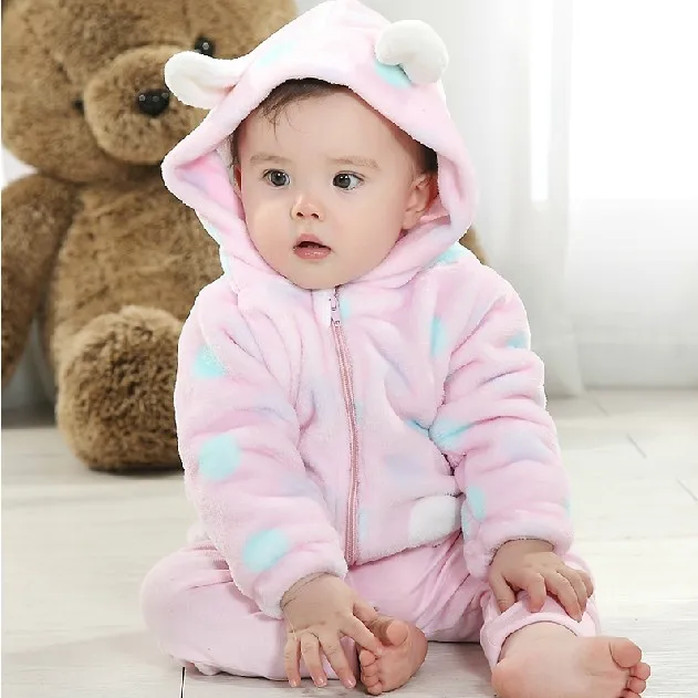 2013 autumn dot print baby outerwear newborn clothes ultra soft baby