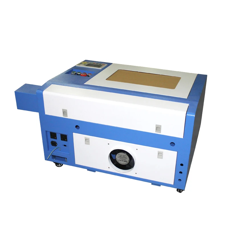 Настольный LY laser 3040 PRO 50 Вт CO2 лазерный гравировальный станок с цифровой функцией и сотовой стол высокая скорость