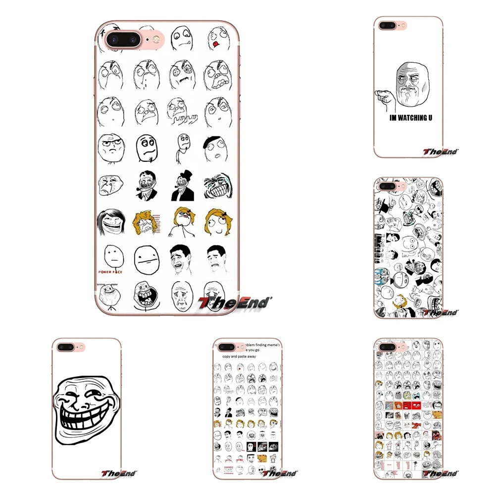 Meme comic character Collage мягкий прозрачный чехол для Xiaomi Mi4 Mi5 Mi5S Mi6 Mi A1 A2 5X6X8 9 Lite SE Pro Max Mix 2 3 2S