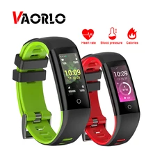 VAORLO умный Браслет крови Давление измерения шагомер Фитнес часы-браслет Интеллектуальная для IOS Android Smart Wrstband