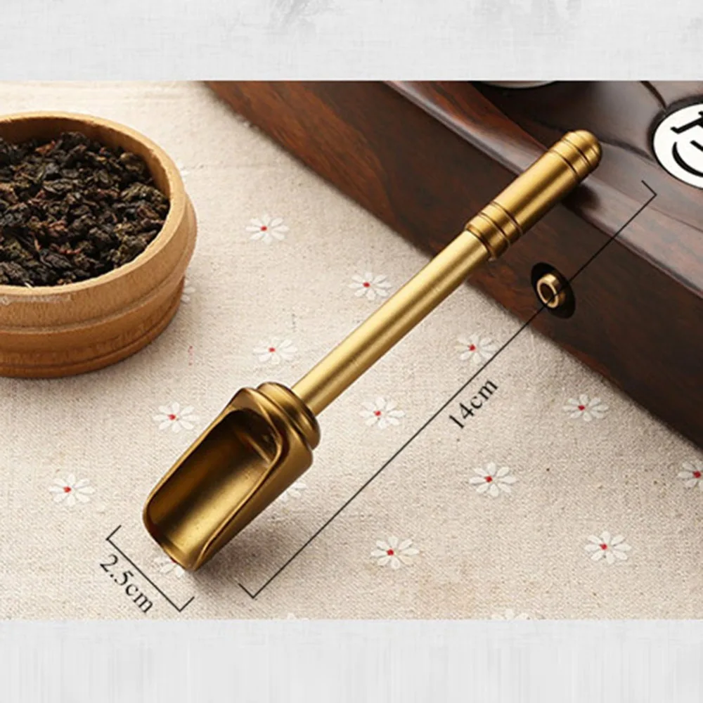 Алюминиевая чайная ложка Ретро чайная кофейная Лопата Новый кухонный инструмент 2019