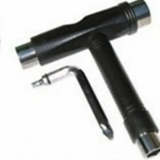 Skateboard Accessory Repair Tools T Shape Skateboard Tool 3 Sockets