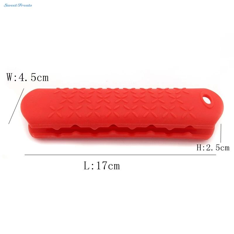 Swettreats силиконовая кастрюля ручка кастрюли держатель Чехол ручка горячий рукав кухонная утварь